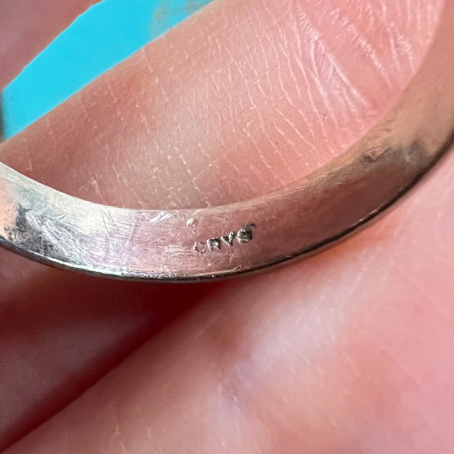 Dreamy Sterling Silver Crystal Shop Labradorite Spiral Ornate Ring Size P 1/2