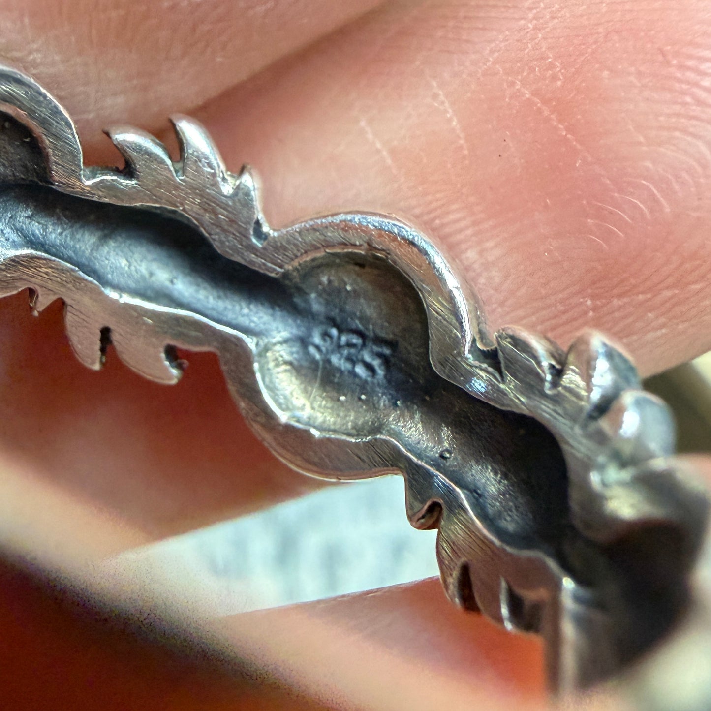 Whimsy Celestial Sterling Silver Moon / Sun / Stars Half Band Ring size O