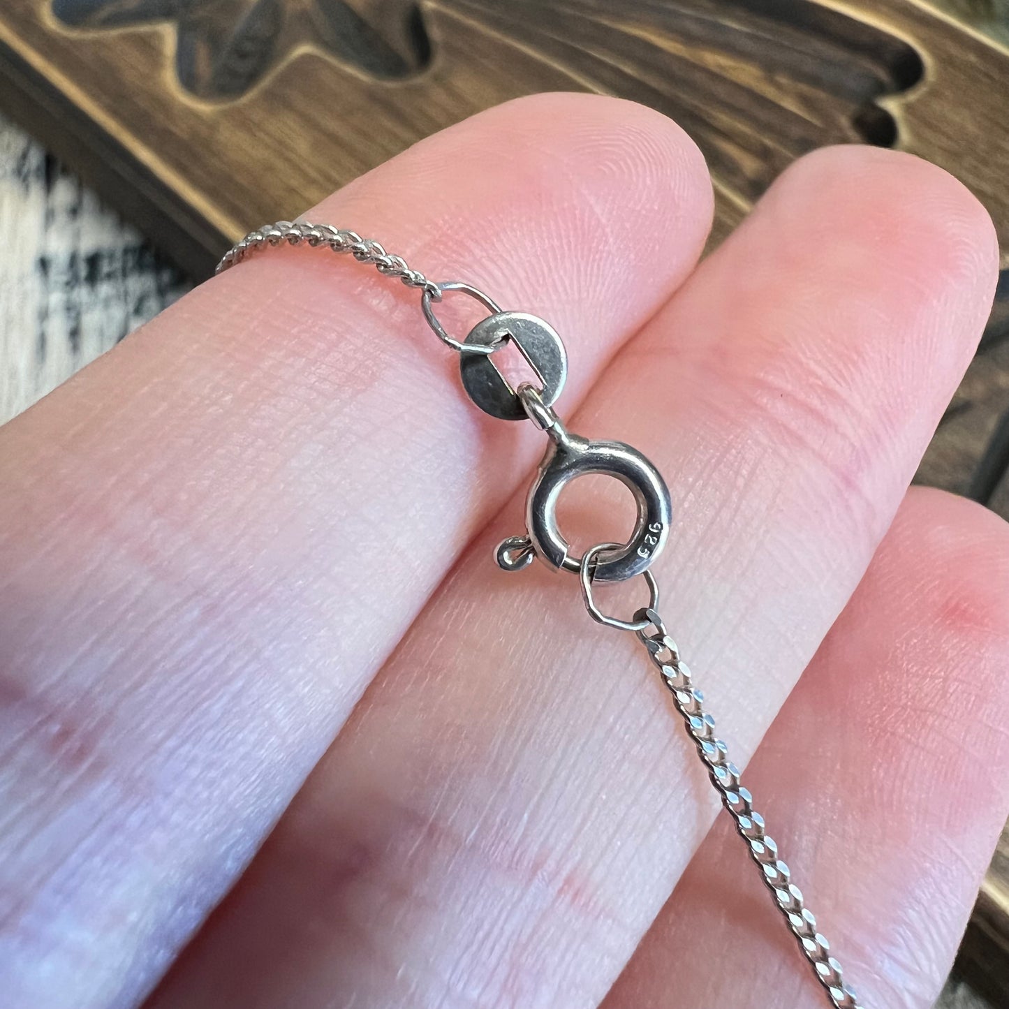Whimsy Artisan Textured Sterling Silver Fish Pendant Necklace