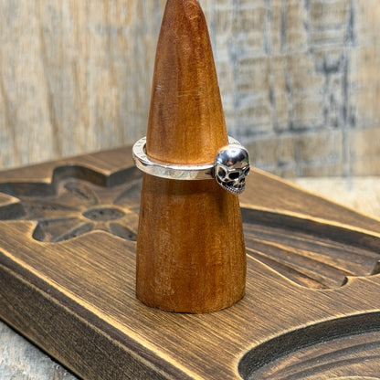 Thomas Sabo Designer Sterling Silver Rebel at Heart Skull Ring size O