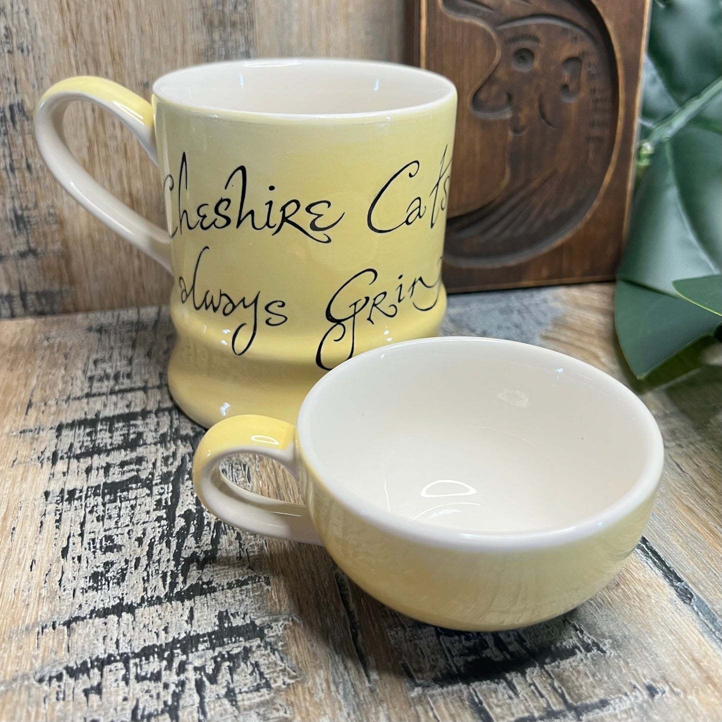Whimsy Alice In Wonderland Whittard of Chelsea Coffee Mug and Espresso Cup Set of 2