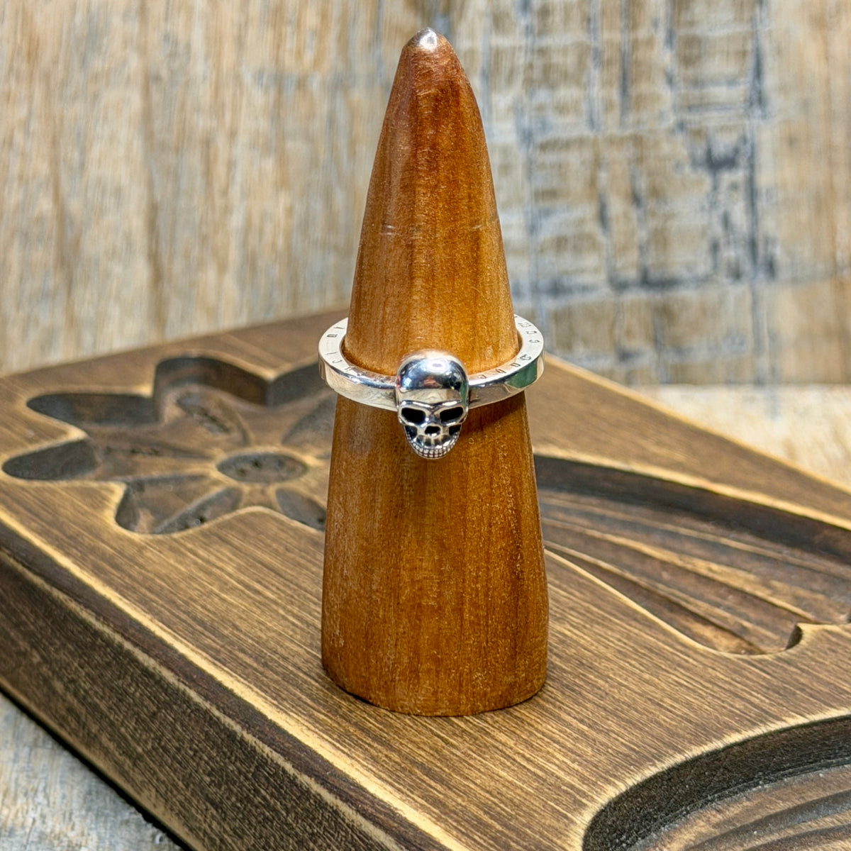 Thomas Sabo Designer Sterling Silver Rebel at Heart Skull Ring size O