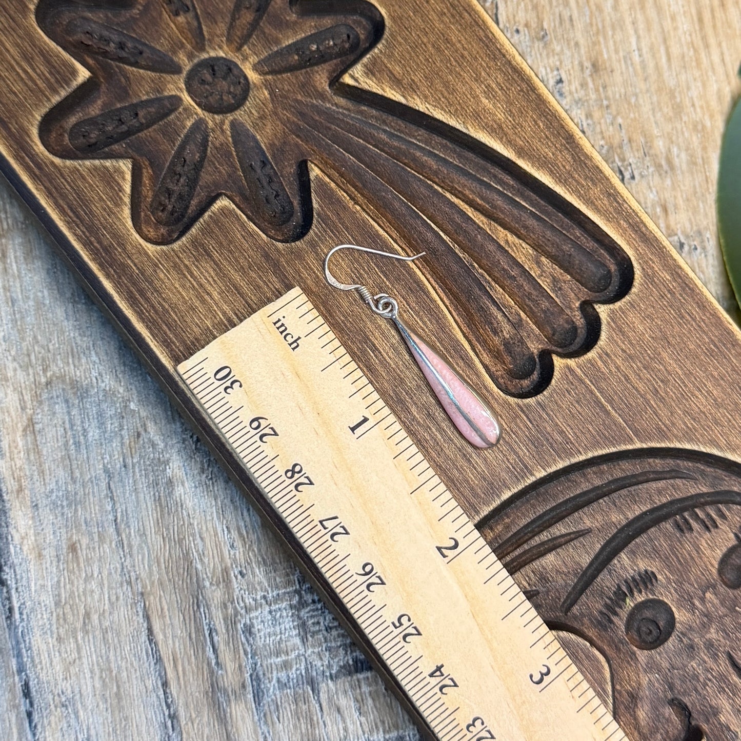 Whimsy Sterling Silver Mother of Pearl Inlaid Earrings