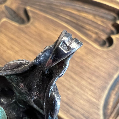 Scandi Sterling Silver Loki Amulet Pendant by Grimfrost