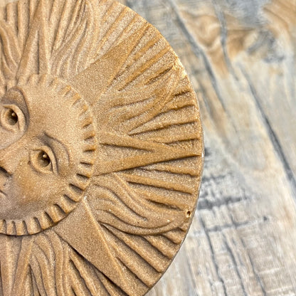 Celestial Handmade Sun Hanging Plaque Curio