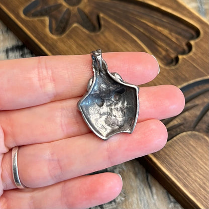 Scandi Sterling Silver Loki Amulet Pendant by Grimfrost