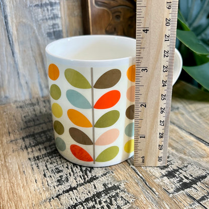 Orla Kiely Classic Multi Stem Floral Bone China Coffee Mug