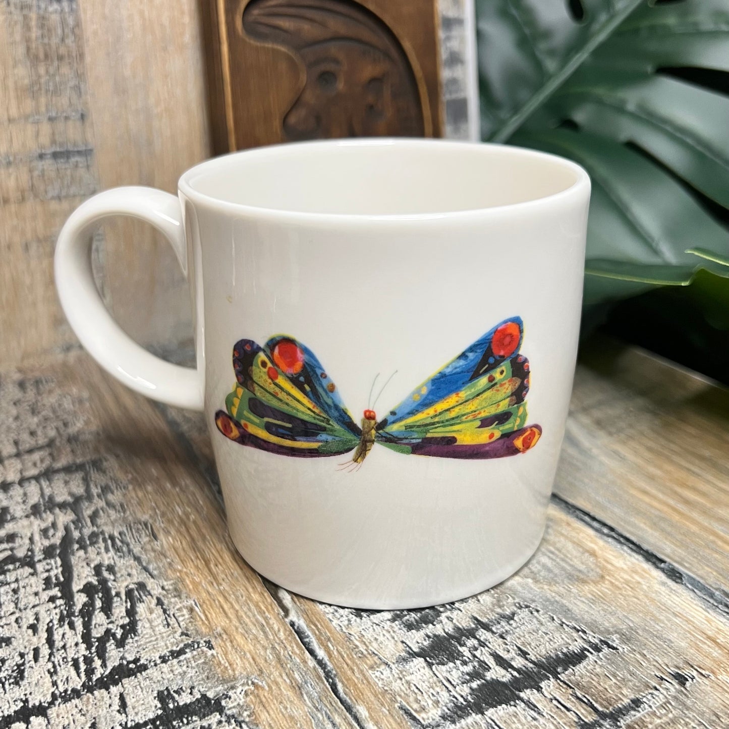 Portmeirion The Very Hungry Caterpillar Butterfly Rainbow Ceramic Mug
