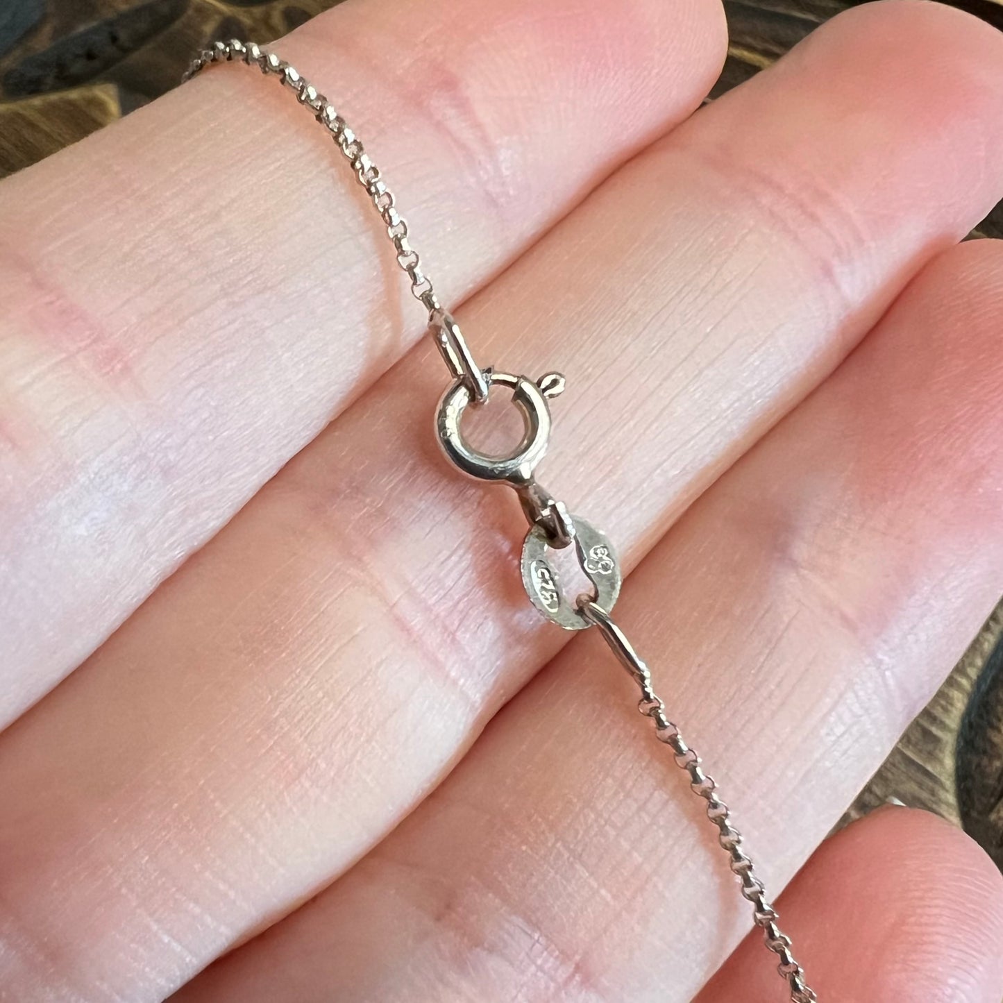 Artisan SJM Sterling Silver Modernist Pendant Necklace