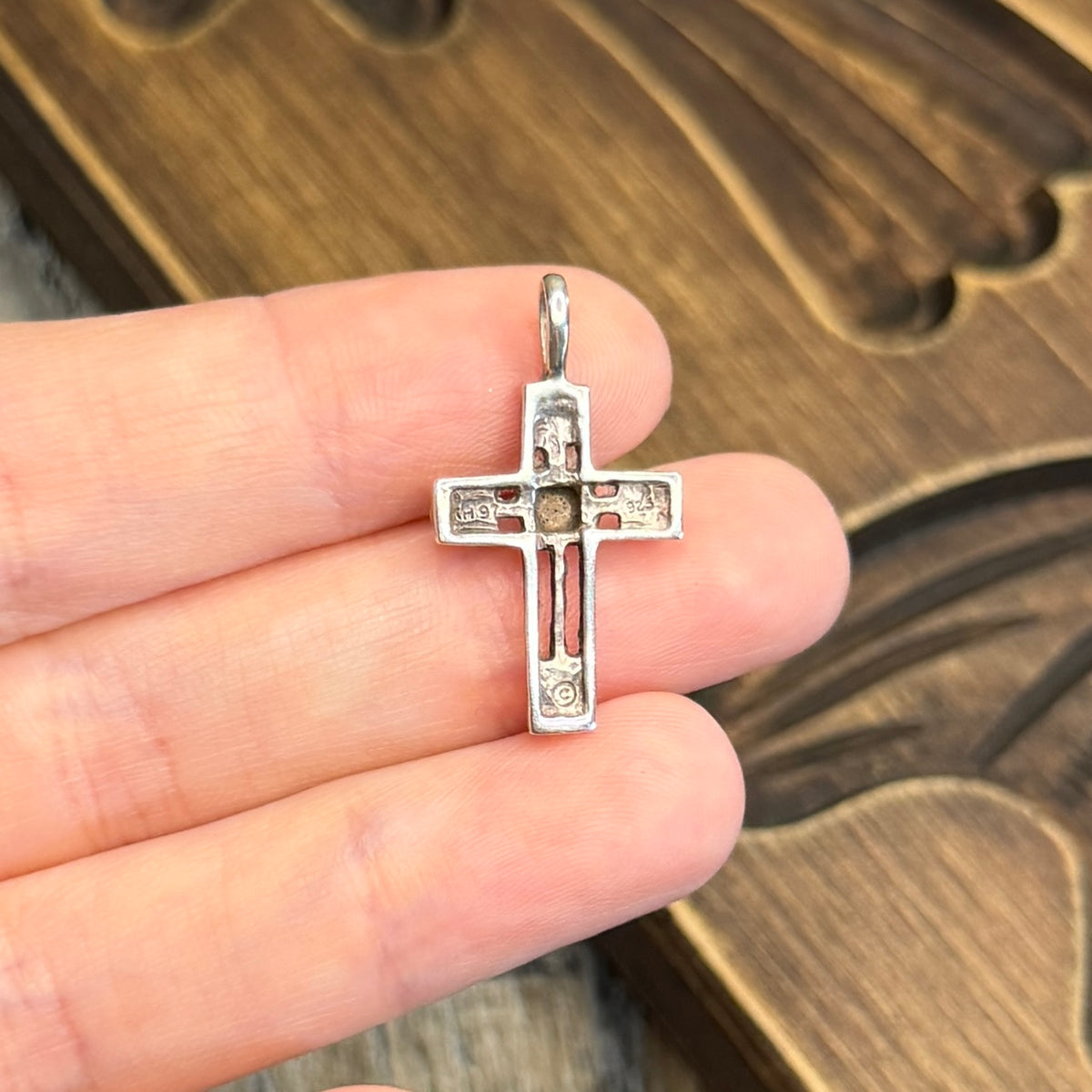 Beautiful Sterling Silver Kit Heath Celtic Cross Pendant